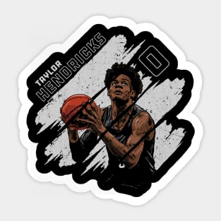 Taylor Hendricks Utah Stripes Sticker